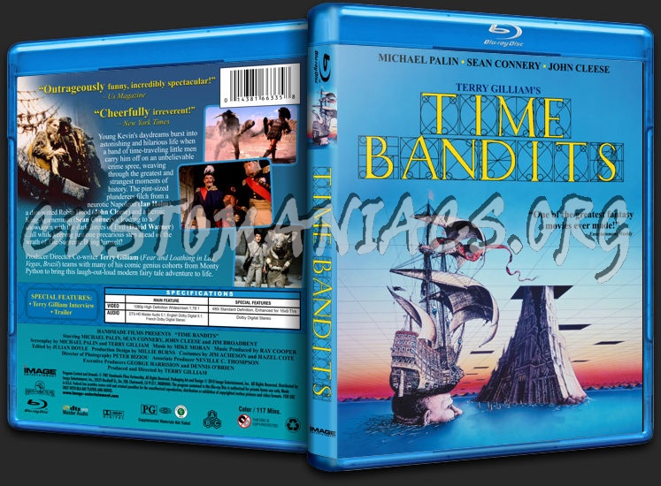 Time Bandits blu-ray cover