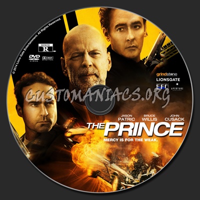 The Prince (2014) dvd label