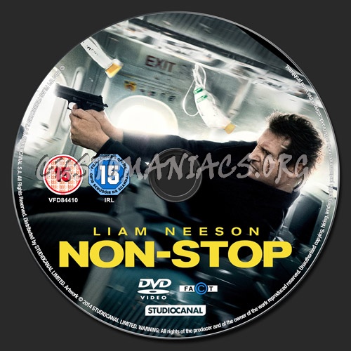 Non-Stop dvd label