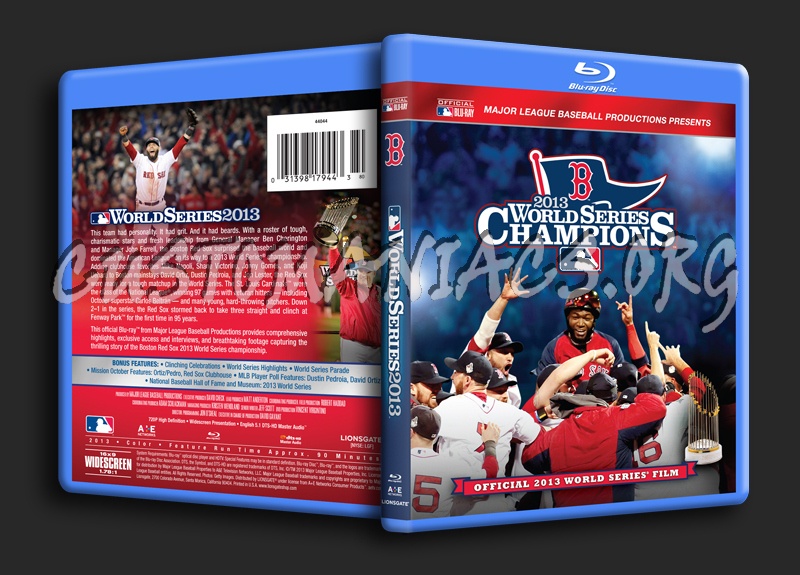 World Series 2013 Champions blu-ray cover