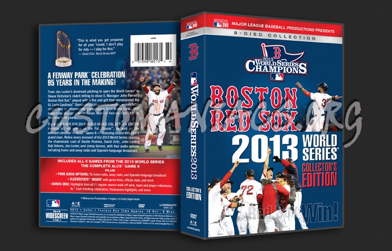 World Series 2013 Collector's Edition dvd cover