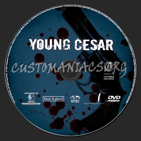 Young Cesar dvd label