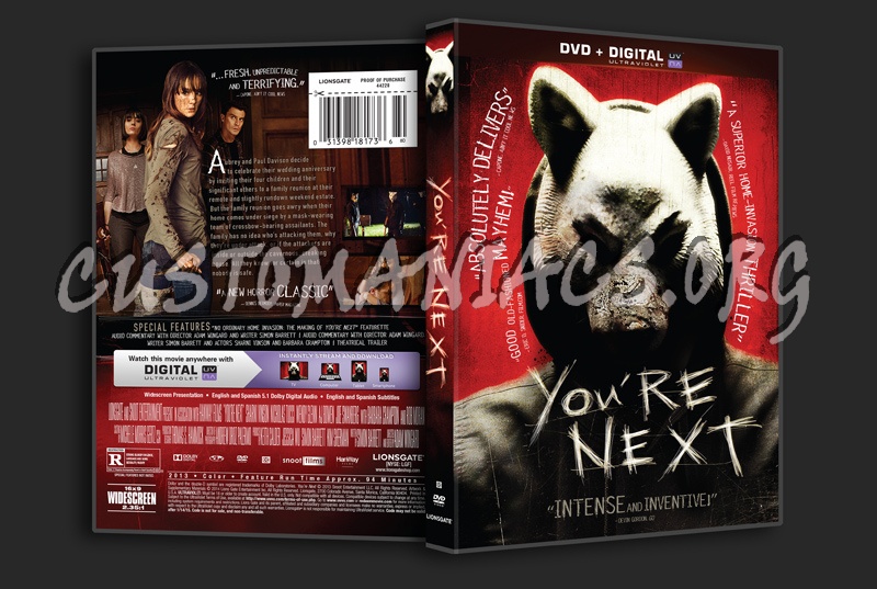 You're Next dvd cover