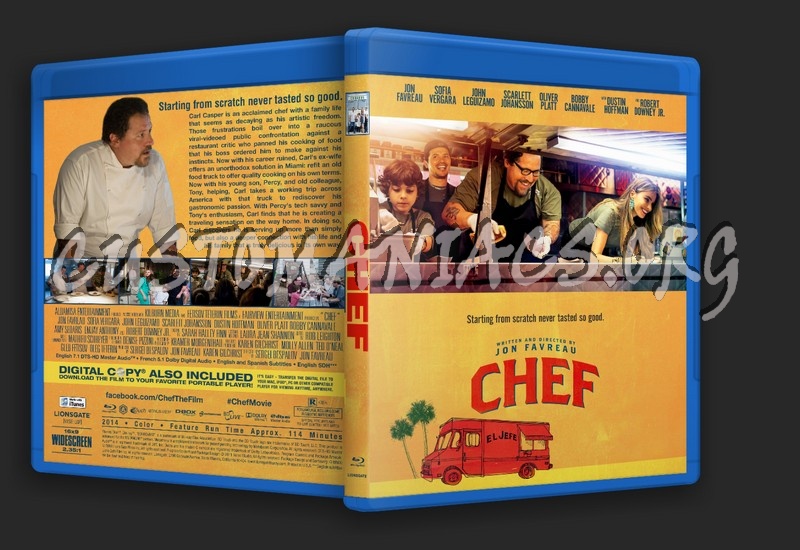Chef blu-ray cover