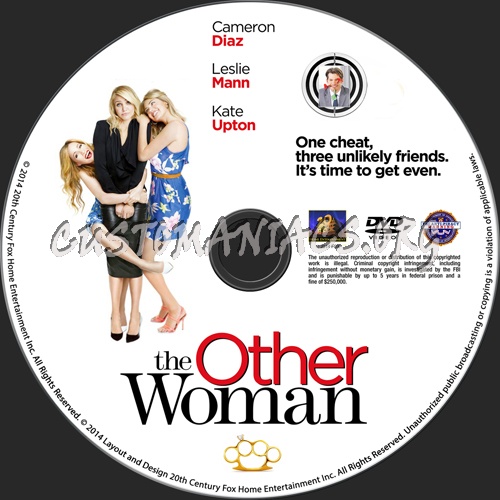 The Other Woman dvd label