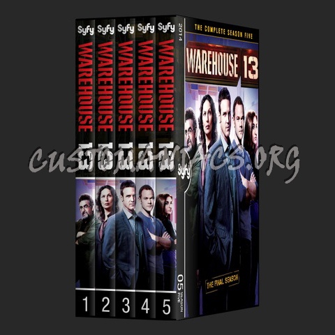 Warehouse 13 dvd cover