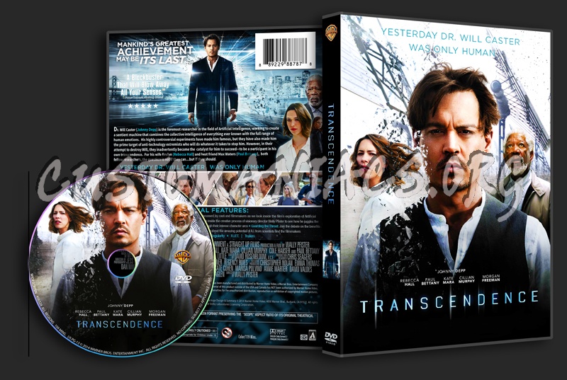 Transcendence dvd cover