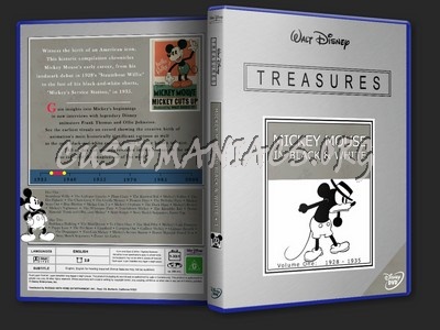 Disney Treasures - Mickey Mouse in Black and White Vol. I dvd cover