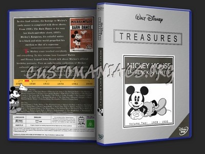 Disney Treasures - Mickey Mouse in Black and White Vol. II dvd cover
