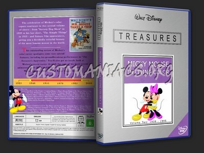 Disney Treasures - Mickey Mouse in Living Color Vol. II dvd cover