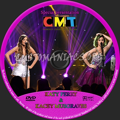 Katy Perry & Kacey Musgraves live on CMT dvd label