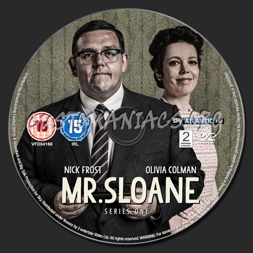 Mr. Sloane - Series One dvd label