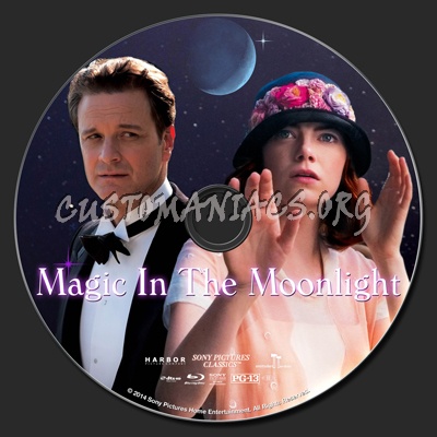 Magic In The Moonlight blu-ray label