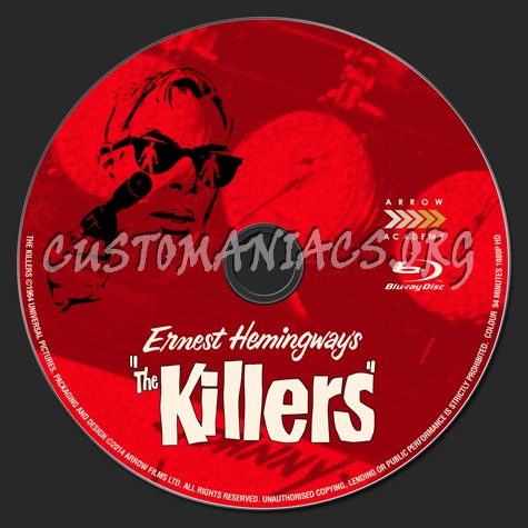 The Killers (1964) blu-ray label