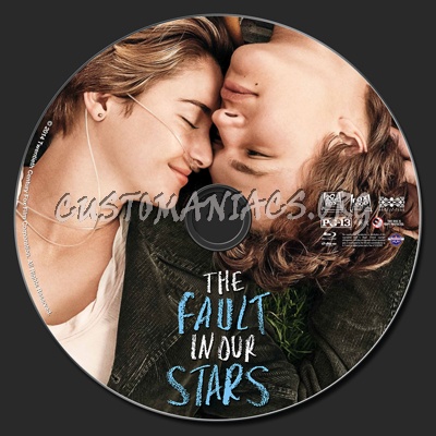 The Fault In Our Stars blu-ray label