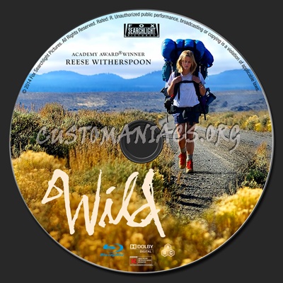 Wild blu-ray label