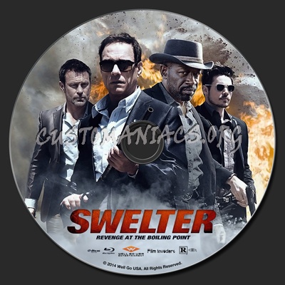 Swelter (2014) blu-ray label