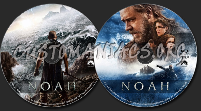 Noah blu-ray label