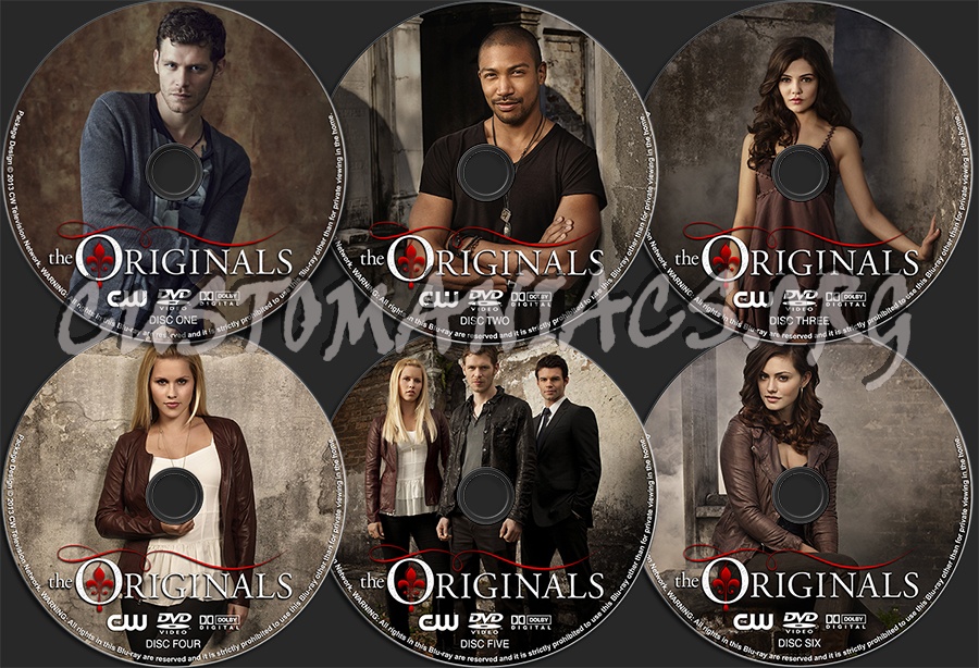 The Originals: Season One dvd label