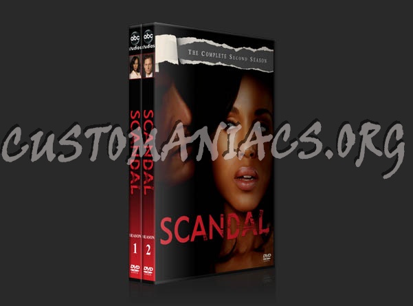 Scandal: Seasons 1-2 dvd cover
