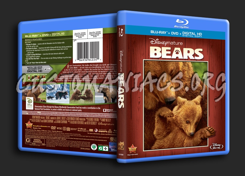 Bears blu-ray cover
