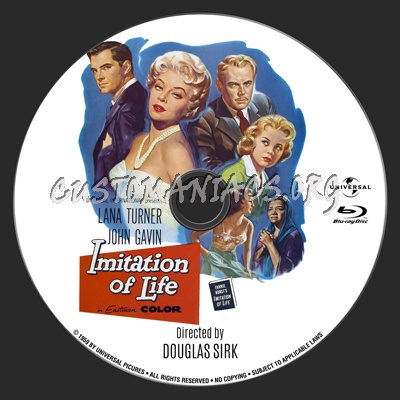 Imitation of Life (1959) blu-ray label