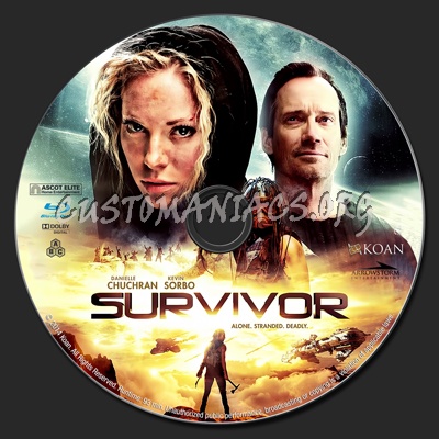 Survivor (2014) blu-ray label