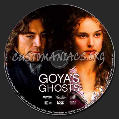 Goya's Ghosts dvd label
