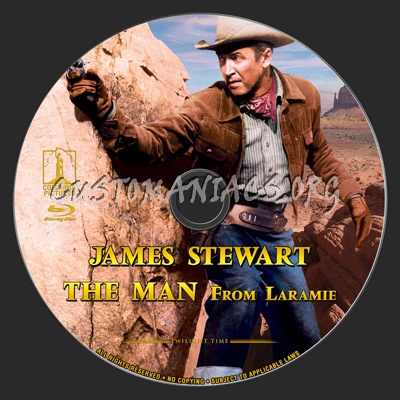 The Man from Laramie blu-ray label