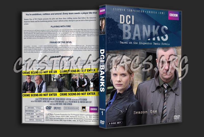 DCI Banks - Season 1 dvd cover