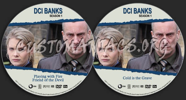 DCI Banks - Season 1 dvd label