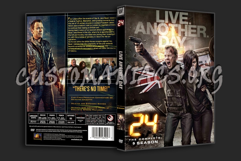 24: Live Another Day dvd cover