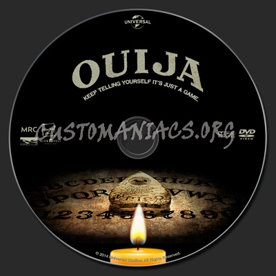 Ouija dvd label