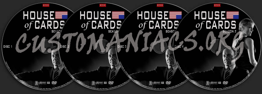 House of Cards - Season 2 dvd label