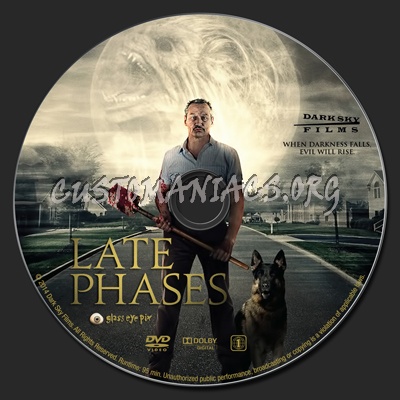 Late Phases dvd label