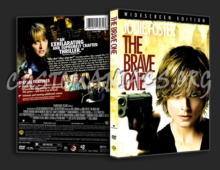 The Brave One dvd cover - DVD Covers & Labels by Customaniacs, id: 35960  free download highres dvd cover