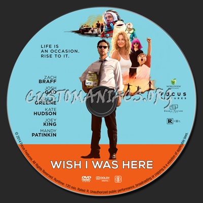 Wish I Was Here dvd label - DVD Covers & Labels by Customaniacs, id ...