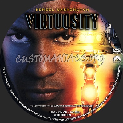 Virtuosity dvd label