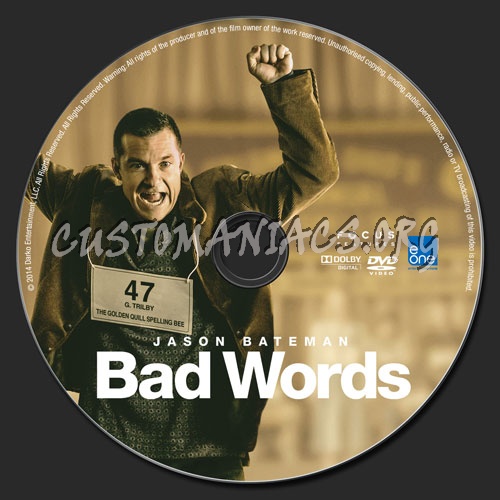 Bad Words dvd label