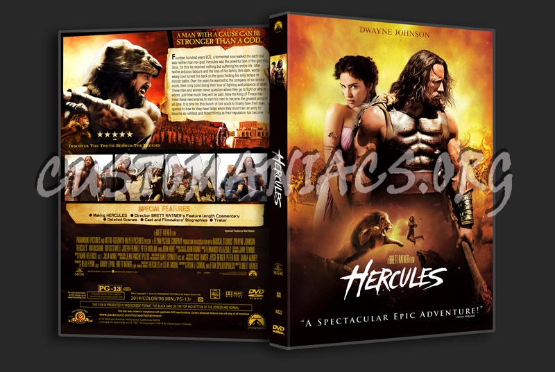 Hercules dvd cover