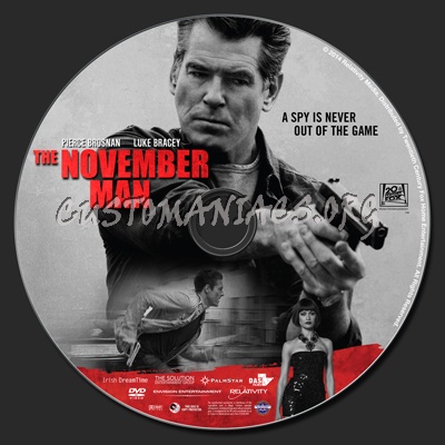 The November Man dvd label