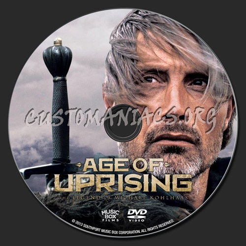Age of Uprising: The Legend of Michael Kohlhaas dvd label