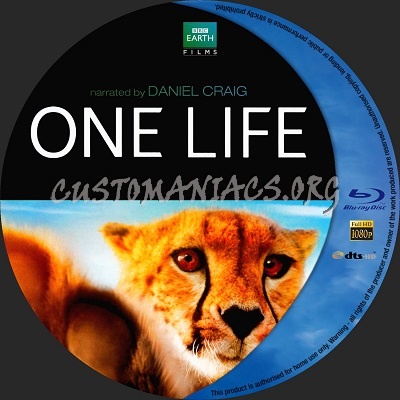 BBC One Life dvd label