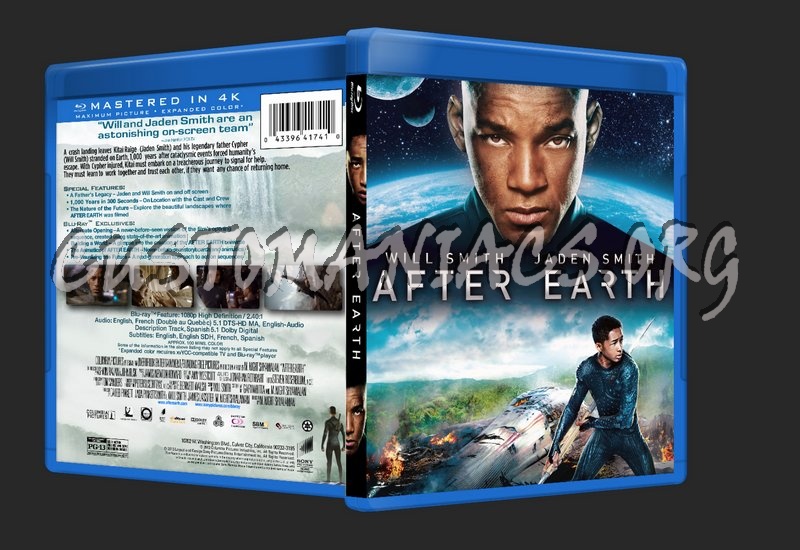 After Earth blu-ray cover