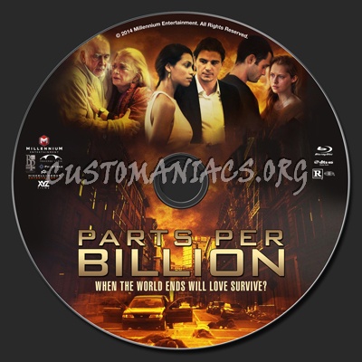 Parts Per Billion blu-ray label