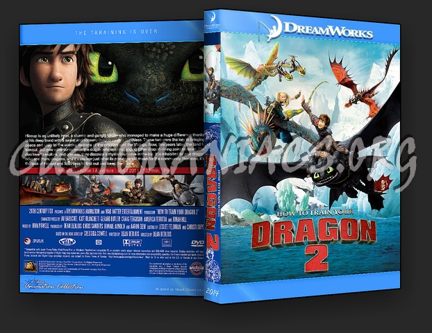 How to Train Your Dragon 2 - Animation Collection dvd cover