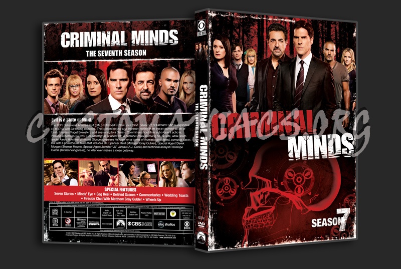 Criminal Minds Season 7 dvd cover