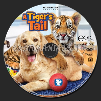 A Tiger's Tale dvd label