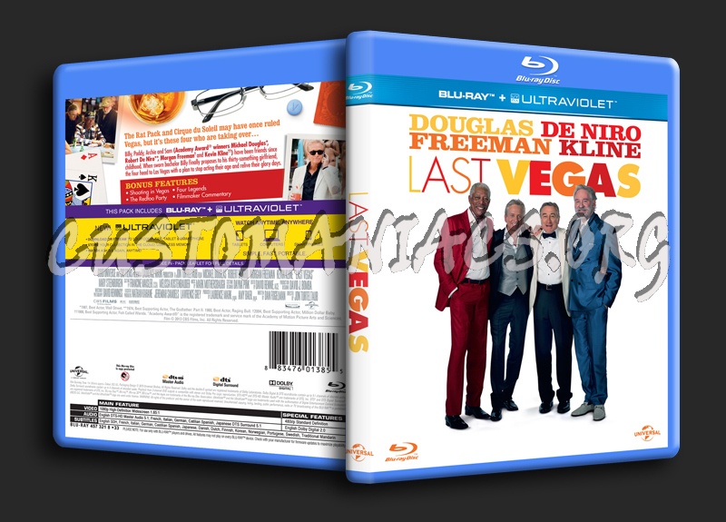 Last Vegas blu-ray cover