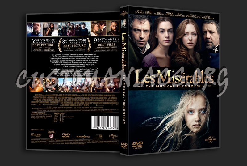 Les Miserables dvd cover